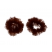 Brown Hair Elastic Band 2 pc