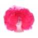 Hot Pink Wooly Hair Wig