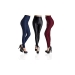WHOLESALE SLEEK BLACK FAUX LEATHER LEGGINGS, SIZE MEDIUM