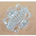 HAIR CLIP CLEAR BUTTERFLY LARGE
