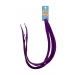 Thick Shoe Laces Metallic Purple