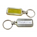 KEY RING YELLOW OBLONG