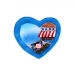 Blue Heart & Sea View Fridge Magnet