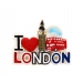 I Love London Fridge Magnet
