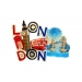 London Fridge Magnet