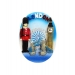 London Attractions & Queen's Guard Fridge Magnet