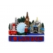 I Love London Attractions Fridge Magnet