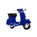 Blue Vespa Bike Fridge Magnet 