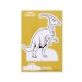 Dinosaur Colouring Board With 3 Markers