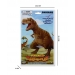 Dinosaur Colouring Board With 3 Markers