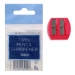 TWIN PENCIL SHARPENER ASSORTED COLOUR