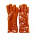 LARGE OVEN GLOVES WITH A FESTIVE PUMPKIN DESIGN