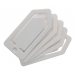 Medium Plastic Paper Clip White