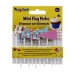 PARTY CRAFT MINI FLAG PICKS PAISLEY & PLAID