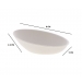 Oval Mini Disposable Party Serving Dishes 20 pack