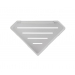 Croydex Corner Shower Shelf & Wiper