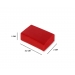 Red Erasers for Clean Removal