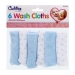 Baby Wash Clothes 6 pc