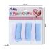 Soft & Gentle Baby Wash Cloths - 6 Pack Assorted colours
