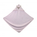 Embroidered Baby Bath Snuggle Towel With Hood Pink