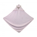 Embroidered Pink Cotton Hooded Baby Snuggle Towel 