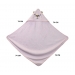 Embroidered Baby Bath Snuggle Towel With Hood Pink