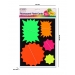 50 PACK FLUORESCENT FLASH CARDS
