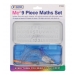 Metal Maths Set, 9 pcs