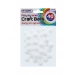 POLYSTYRENE FOAM CRAFT BALLS, 40PK