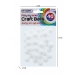 POLYSTYRENE FOAM CRAFT BALLS, 40PK