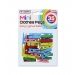 MINI CLOTHES PEGS (MIX COLOUR & NATURAL 35 PC