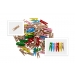 MINI CLOTHES PEGS (MIX COLOUR & NATURAL 35 PC