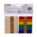 ASSORTED MEDIUM CRAFT STICK 100 PACK