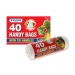 Handy Bags Roll With Tie Handles 40pk