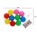 10 Multi Coloured Balls 7cm