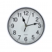 Silver Wall Clock