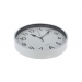 Silver Wall Clock