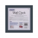 Silver Wall Clock
