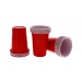 RED PLASTIC CUPS 15 PACK