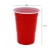 Red Plastic Cups 12 Oz 15 Pack
