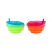 Bowl With Straw 4 pc