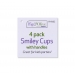 Smiley Cups with Handles 4 Pack