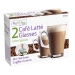 FIG & OLIVE CAFÉ LATTE GLASSES 240ML 2 PACK