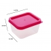 Mini Square Storage Container 10 pc