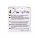 35ml Screw Top Storage Pots 