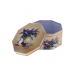 Lilac Floral Design Cake Tin Storage Box 3 pcs