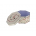 Pink Floral Design Cake Tin Storage Box 3 Pcs