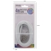 Curtain Wire 4M With 16 Hooks & Eye Fitting  
