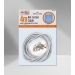 Curtain Wire 4M With 16 Hooks & Eye Fitting 
