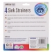 SINK STRAINERS 4 PACK